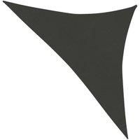 Sunshade Sail 160 g/m Anthracite 5x5x6 m HDPE