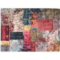 Rug Washable Patchwork 120x180 cm Multicolour Anti Slip