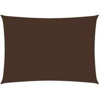 Sunshade Sail Oxford Fabric Rectangular 3.5x5 m Brown