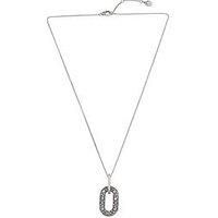 Allsaints PavÉ Link Pendant Necklace