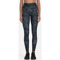 Reebok Womens Training Id Train Camo Tights - Black