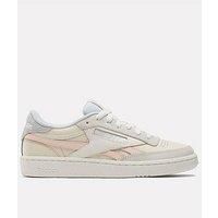 Reebok Women/'s Club C Revenge Tennis Shoes, Tapioca/WASHEDCLAY/Moon, 3 UK