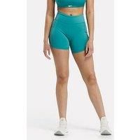 Reebok Womens Training Lux Bootie Shorts - Green