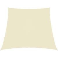 Sunshade Sail Oxford Fabric Trapezium 3/5x4 m Cream