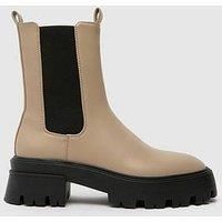 Schuh Addilyn Chunky Chelsea Boot - Taupe