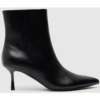 Schuh Brynn Kitten Heel Boot - Black