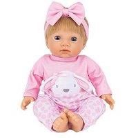 Tiny Treasures Pink Bunny Baby Doll