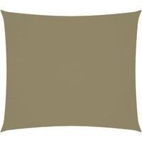 Sunshade Sail Oxford Fabric Rectangular 2.5x3 m Beige