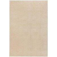 Rug Short Pile 160x230 cm Beige