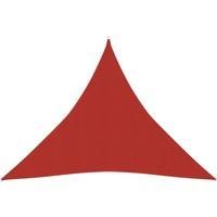 Sunshade Sail 160 g/m Red 4x4x4 m HDPE