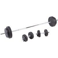 Dumbbells And Bars Weight Training Kit 93kg