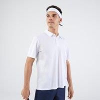 Second Life - 700 Tennis Badminton Padel Table Tennis Squash Polo Shirt - White - Fair