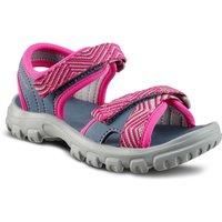 Second Life - Hiking Sandals MH100 Kid Blue Pink - Children - Jr Size 7 To 12.5 - Good