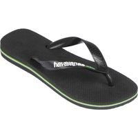 Second Life - Men's Flip-flops Havaianas Brazil Logo Black - Very Good