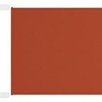 Vertical Awning Terracotta 140x420 cm Oxford Fabric