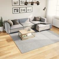 Rug HUARTE Short Pile Soft and Washable Grey 240x240 cm