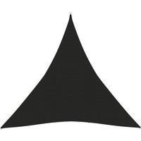 Sunshade Sail 160 g/m Black 4.5x4.5x4.5 m HDPE