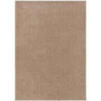 Rug Short Pile 240x340 cm Brown