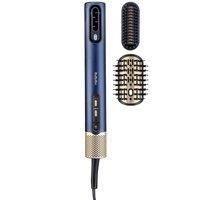 BABYLISS Air Wand AS6550U Hot Air Styler - Navy Blue & Gold, Blue,Gold