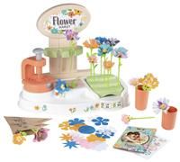 SMOBY FLOWER MARKET – Table top flower market with accessories to make beautiful flowers - educational interactive gift for children from ages 3 4 5 6 7 years old