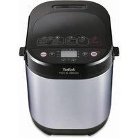 Tefal Pain et Delices PF240E40 breadmaker, Yoghurt Pot Accessory, 20 Programs, Gluten-Free, 700 W, Black