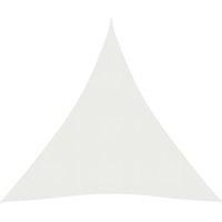 Sunshade Sail 160 g/m White 3x4x4 m HDPE