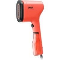 Tefal Pure Pop Compact & Perfect for travel, Handheld Clothes Steamer, 70ml Water Tank, Coral Red DT2022