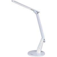 Aluminor Zig LED desk lamp with a control panel, white