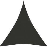 Sunshade Sail Oxford Fabric Triangular 4x5x5 m Anthracite