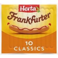 HERTA Classics Frankfurter Hot Dogs 10 Pack 350g