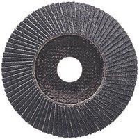 Bosch 2608605450 Flap Sanding Disc, 115mm x 22mm, G40 Grit, Black/Brown