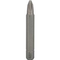 Bosch 2607001522 Extra Hard Screwdriver Bit, Ph 2, 51mm Length, Blue