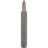 Bosch 2607001569 Extra Hard Screwdriver Bit, Pz 1, 51mm Length, Blue