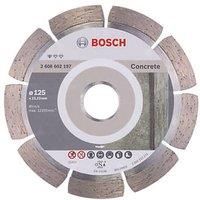 Bosch Professional 1x Standard for Concrete Diamond Cutting Disc (Ø 125 x 22,23 x 1,6 x 10 mm, Accessories for Angle Grinders)