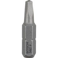 Bosch Square Extra Hard Screwdriver Bit R2 Square 25mm Pack of 3