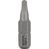 Bosch Square Extra Hard Screwdriver Bit R2 Square 25mm Pack of 25