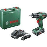 Bosch PSR 1800 LI-2 18v Cordless Drill Driver 1 x 1.5ah Li-ion Charger Case