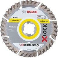 Bosch 2608615166 125 x 22.23 x 1.6 x 10mm X-LOCK General Purpose Diamond Blade