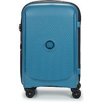 DELSEY PARIS - BELMONT PLUS -Extendable Rigid Cabin Suitcase - 55x35x27cm - 39 liters - S - Zinc Blue