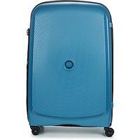 DELSEY PARIS - BELMONT PLUS - Extra Large Rigid Suitcase extandable - 82x52x37 cm - 132 liters - XL - Zinc Blue