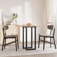 Dining Table Legs O-Frame 40x40x73 cm Steel