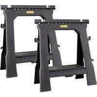 Stanley 450kg Foldable Saw horse Pack of 2