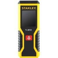 Stanley TLM 50 Laser Distance Measurer - Yellow, Small (STHT1-77409)