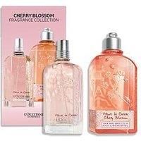 L/'OCCITANE Cherry Blossom Fragrance Collection | Sweet & Floral Scented | Vegan & 96% Readily Biodegradable | Premium & Clean Beauty Fragrance Gift Set for Her