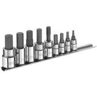 Expert by Facom E034802 9 Piece 1/4£ & 3/8£ Drive Hexagon Bit Socket Set