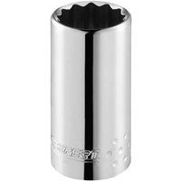 Britool E117281BR Bi-Hex 1/2" Drive Deep Socket in Display Pack, 15mm Length