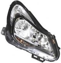 Corsa Front Right Headlight Halogen Headlamp Fits Vauxhall 1216698 Valeo 44588