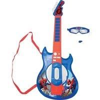 Spiderman Electric Guitar With Light Up Glasses - Spider-Man