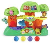 VTech Baby Pop & Play Activity Tree, Interactive Baby Toy with Coloured Balls, Lights & Music, Learn Numbers & Animals, Gift for Infants & Toddlers 1, 2, 3 years +, English version