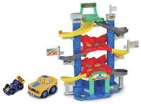 VTech Toot-Toot Drivers Criss-Cross Raceway, Toy Car Playset with 2 Vehicles Included, 3 Exciting Crash Zones, Songs & Fun Phrases, Interactive Toddler Toy 12 Months, 2, 3, 4 +, English Version